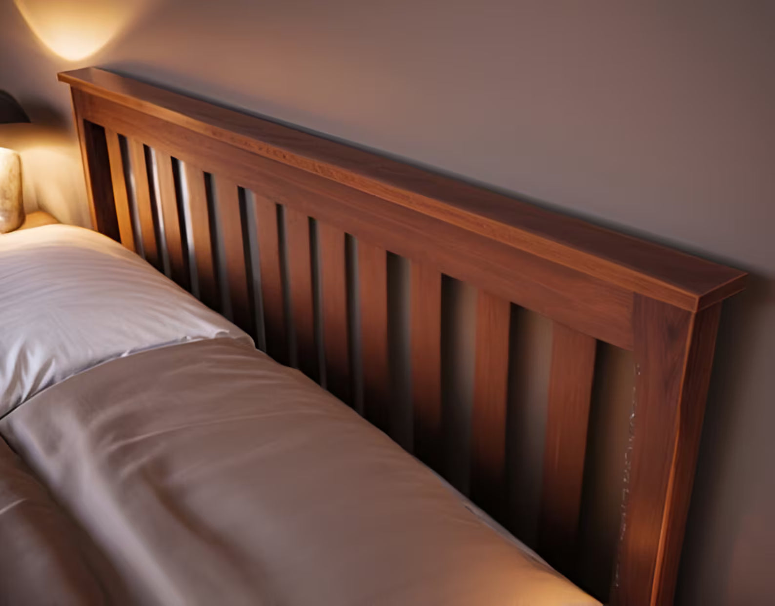 Modern Solid Wood Bed Frame