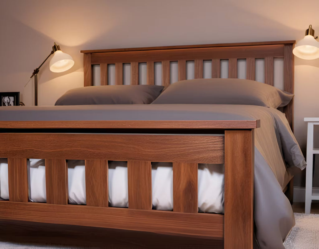 Modern Solid Wood Bed Frame